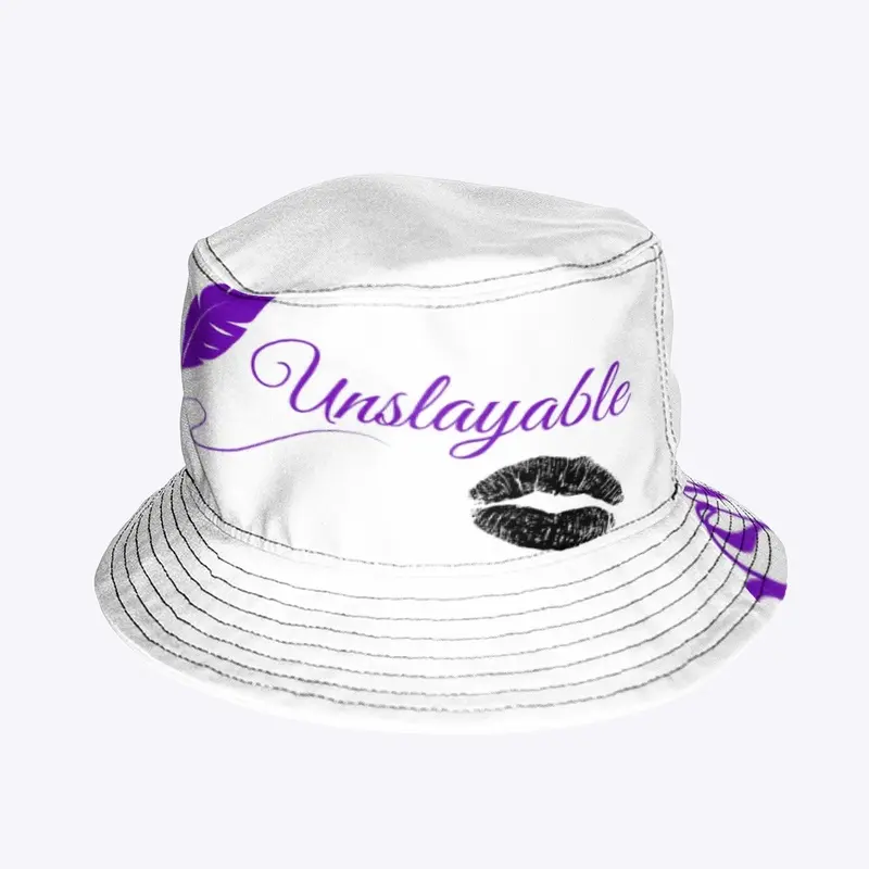 L.E.P White Bucket Hat 